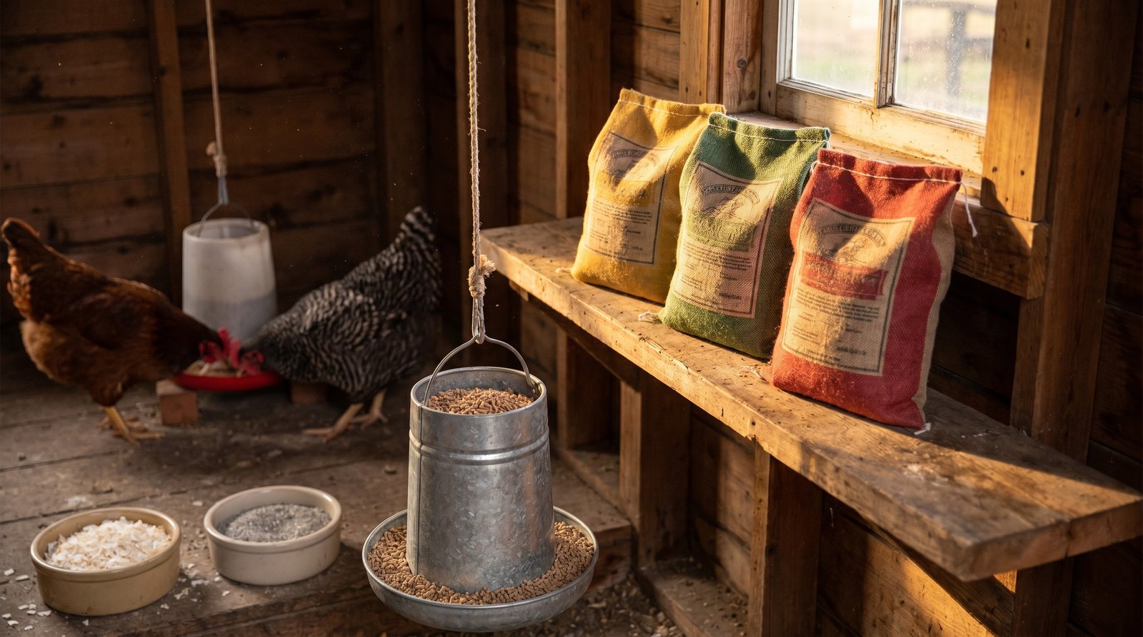Chicken feed