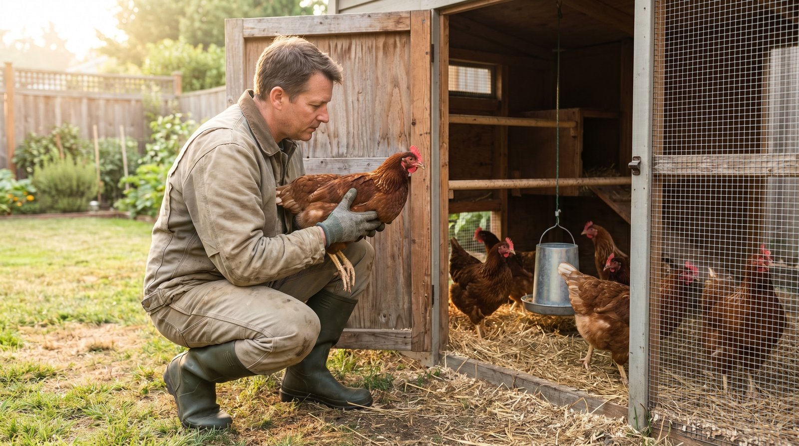 Flock health inspection